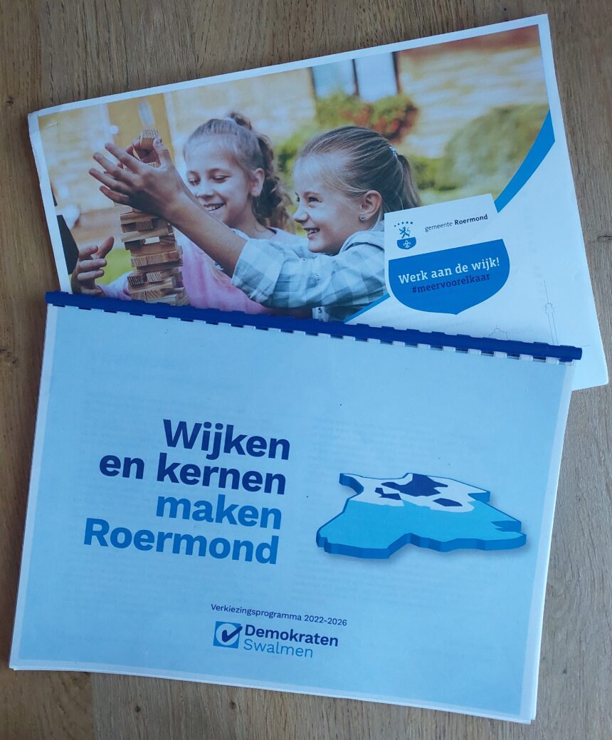 Werk aan de wijk! Een wijk- en kernenbeleid voor Roermond!